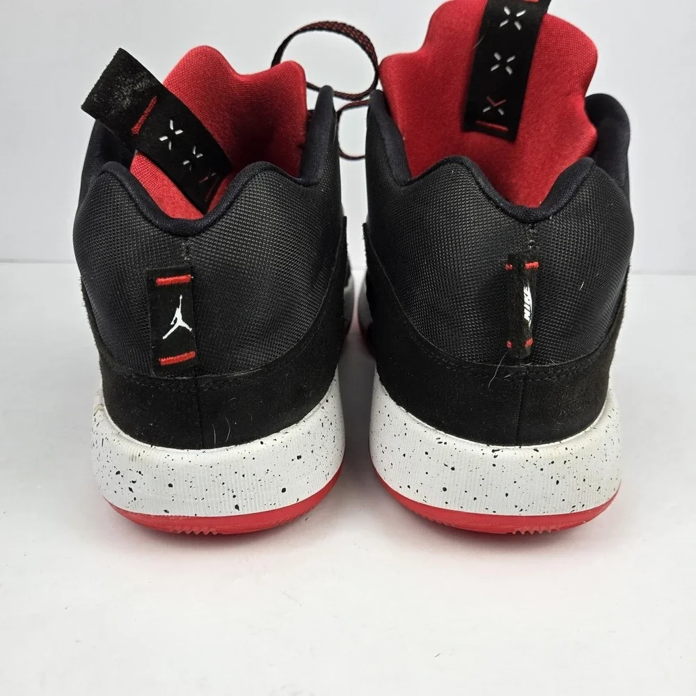 Air Jordan 35 XXXV Bred Men's Size 15 US Black/Fire Red Basketball Shoes Jumpman